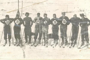 Сахалинские лыжники, середина 1930-х годов