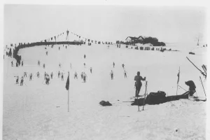 Горнолыжники. Период японской оккупации северного Сахалина (1920-1925). 