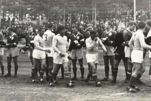 Ветераны советского футбола в Охе, 1970 год