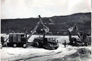 Строительство стадиона «Спартак», 1965-1967 гг. 