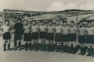 Футбольная команда Александровска, 1950-е годы