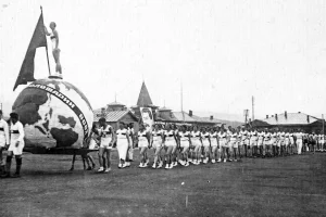 Открытие областной Спартакиады, 1935 год