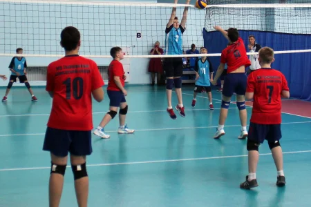 Команды «СШ по волейболу» стали победителями первенства области