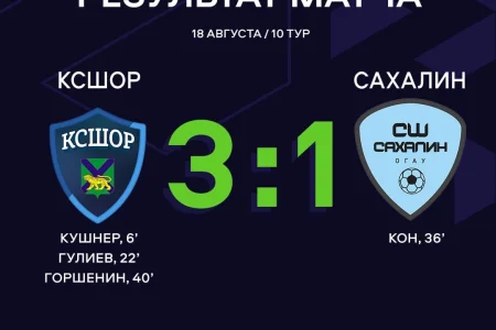 КСШОР вернула себе лидерство