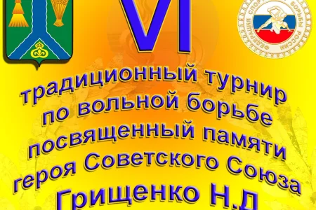 В пгт. Тымовское прошел VI традиционный турнир по вольной борьбе, посвященный памяти героя Советского Союза Н. Д. Грищенко