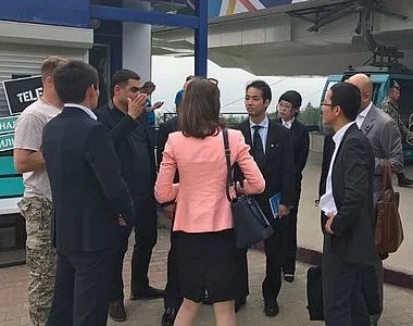 Посол Игр «Дети Азии» господин Хории Манабу побывал на спортивных объектах островной столицы