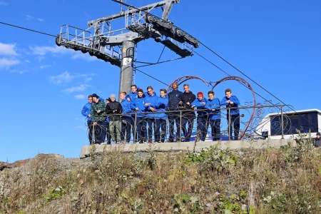 Участники зонального турнира первенства России по футболу совершили экскурсию на СТК «Горный воздух»