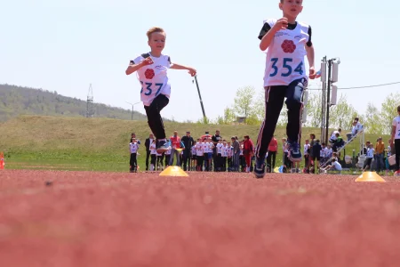 Участники спартакиады школьных клубов определили сильнейших в легкой атлетике