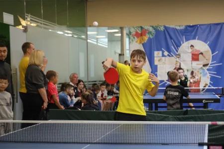 Пингпонисты определили победителей Новогоднего турнира