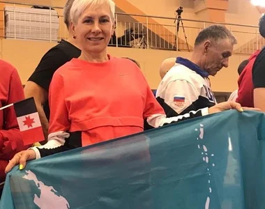 Лариса Жук завоевала две золотые медали первенства России среди ветеранов