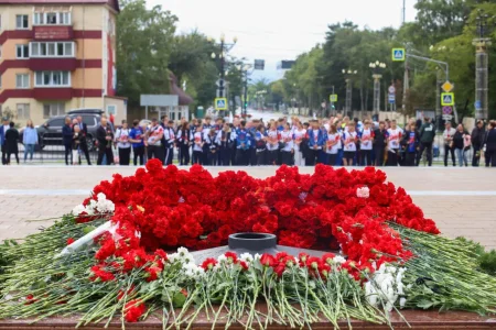 В Южно-Сахалинске завершился забег в честь 80-летия Победы