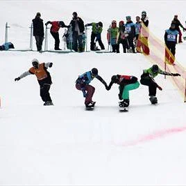 Прыжки на склонах вулкана