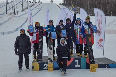 Алексей Яблочников - серебряный призёр Спартакиады учащихся России по сноуборду