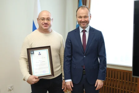 В минспорте чествовали призеров чемпионата и первенства Европы по мас-рестлингу