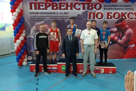 В активе островных боксеров четыре медали первенства ДФО