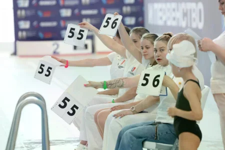 В «Волне» стартовало региональное первенство по синхронному плаванию