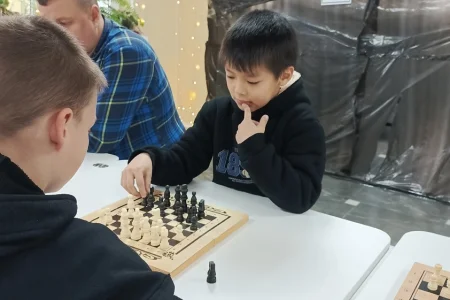 На Парамушире сыграли в шахматы