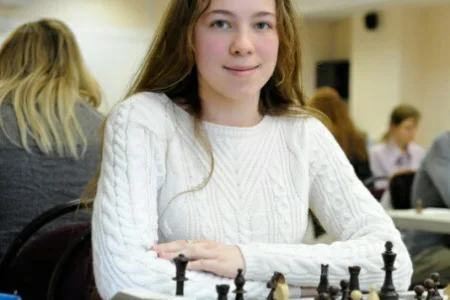 Дарья Хохлова приняла участие в высшей лиге чемпионата страны