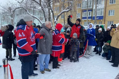 В «СШ самбо и дзюдо» открыли обновленную спортплощадку