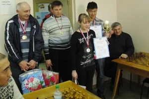 Сборная Холмска, занявшая первое место