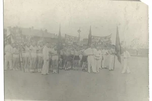 День физкультурника в Александровске, 1940 год