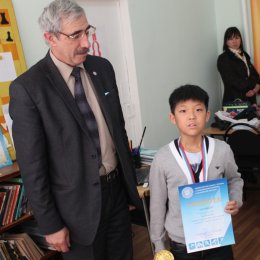 Никита Кицута, победитель первенства Сахалинской области 2013 года в среди мальчиков до 12 лет. 