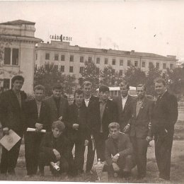 Сборная команда Сахалинской области, ставшая обладателем Кубка Севера 1964 года. 