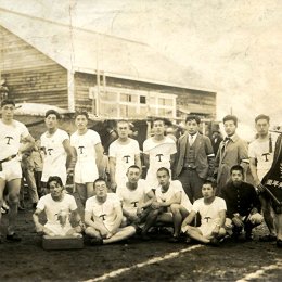 Победители молодежных соревнований в Томариору (начало 1930-х годов)