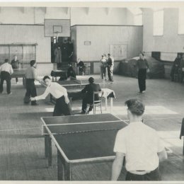 Турнир по настольному теннису в Южно-Сахалинске (1958 год)
