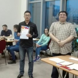 Константин Сек занял второе место на чемпионате ДФО по быстрым шахматам