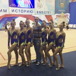 Сахалинские гимнастки впервые пробились в ТОП-50 всероссийских соревнований в групповых упражнениях