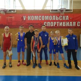 Сахалинские борцы завоевали четыре медали на дальневосточном турнире в Комсомольске-на-Амуре