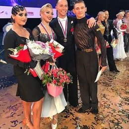 Евгений Мошенин и Дана Спицина завоевали серебряные медали чемпионата страны