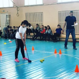 Сахалинские школьники сыграли в гольф