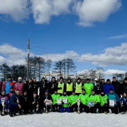 Тымовчане победили в турнире по футболу на снегу