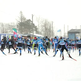 На «Лыжню России» вышли свыше 2000 сахалинцев