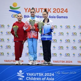 Кира Яблочникова завоевала бронзу на Играх «Дети Азии»