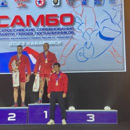 Островные самбисты завоевали две медали всероссийского турнира
