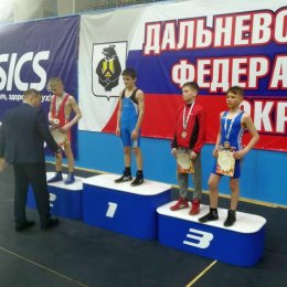 Сахалинские борцы греко-римского стиля завоевали дюжину медалей первенства ДФО