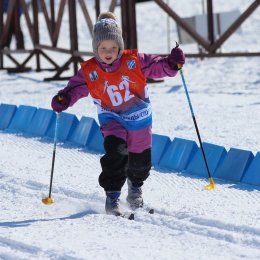 Областная Спартакиада дошкольников стартовала с лыжных гонок