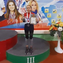 Варвара Мухортова завоевала две медали всероссийских соревнований