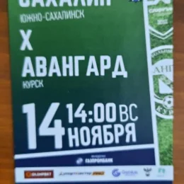"Сахалин" - "Авангард" (Курск)