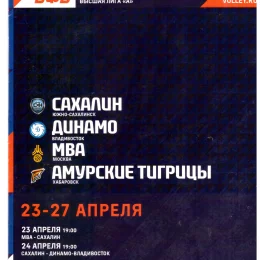 Четырнадцатый тур чемпионата России среди женских команд высшей лиги "А" (Южно-Сахалинск)