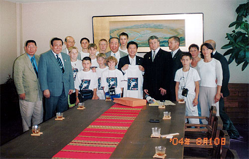 Поездка в Японию по Соглашению об обмене детскими спортинвыми делегациями между Сахалинской областью и префектурой Хоккайдо