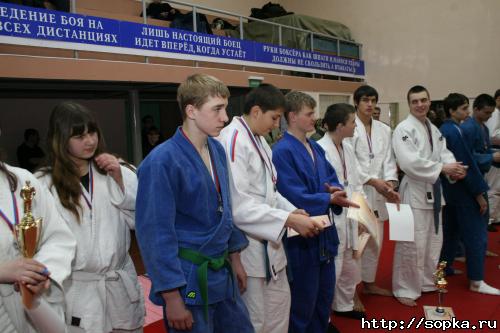 Юношеский турнир по дзюдо на Камчатке