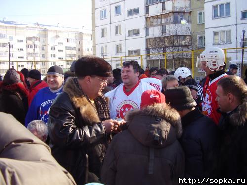 Легенды хоккея СССР на Сахалине