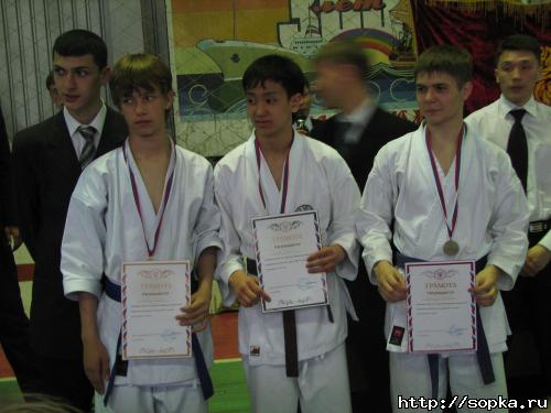 Командное первенство области  по каратэ-до Сетокан по правилам WKF- 2007