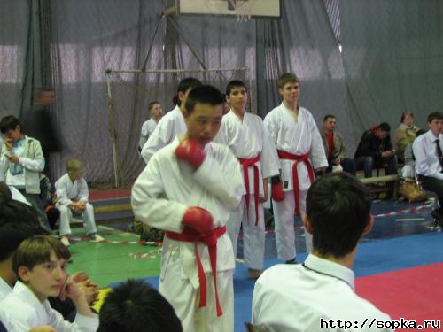 Командное первенство области  по каратэ-до Сетокан по правилам WKF- 2007