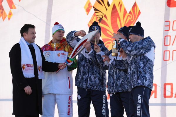 Эстафета Олимпийского Огня