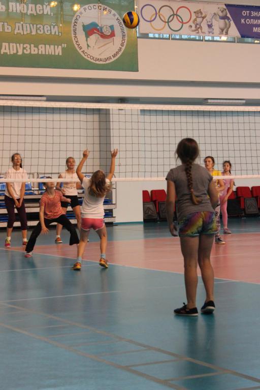Летний оздоровительный лагерь волейбольного центра Сахалин